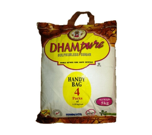 Dhampure Sulphurless Sugar 5Kg